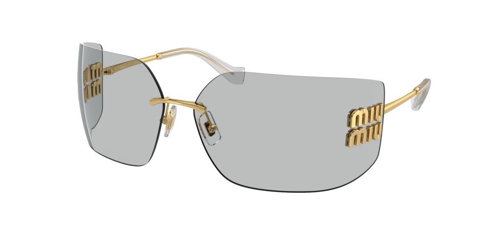 MIU MIU MU 54YS - 5AK30B - 80 Sonnenbrillen Gold Schild