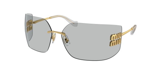 MIU MIU MU 54YS - 5AK30B - 80 Sonnenbrillen Gold Schild
