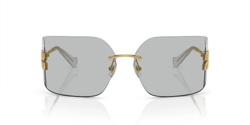 MIU MIU MU 54YS - 5AK30B - 80 Sonnenbrillen Gold Schild