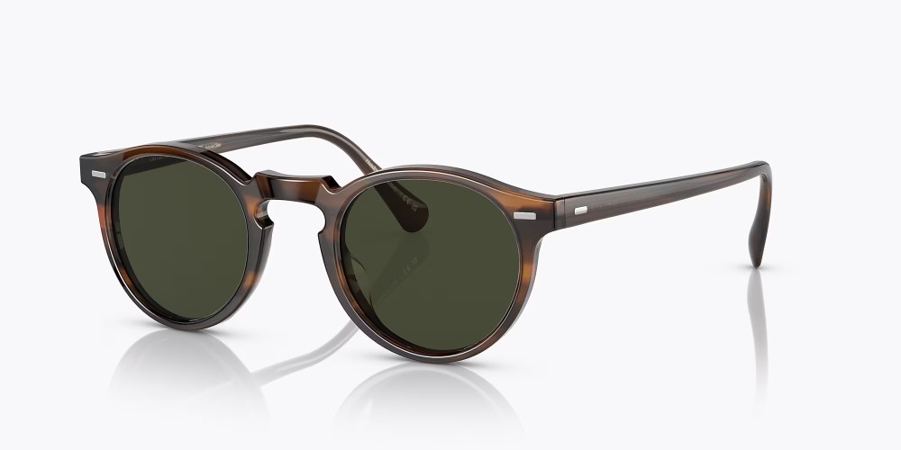 OLIVER PEOPLES OV5217S GREGORY PECK - 1724P1 - 50 - MIT POLARISIERTEN GLÄSERN Sonnenbrillen Rund