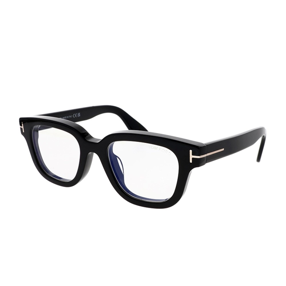 Tom Ford TF6072-D-B ECO - 001 - 49 Brillenfassungen Schwarz Eckig