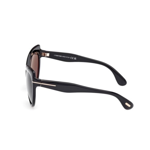 Tom Ford FT1196 BEATRICE ECO - 01A - 65 Sonnenbrillen Schwarz Schmetterling
