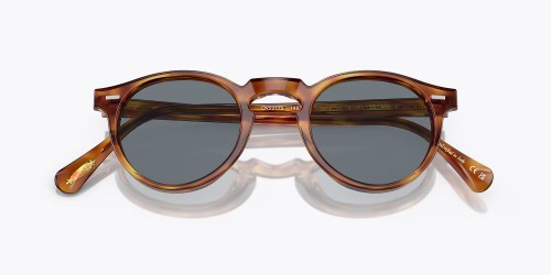 OLIVER PEOPLES OV5217S GREGORY PECK - 1483R8 - 50 - MIT PHOTOCHROMEN GLÄSERN Sonnenbrillen Havanna Rund