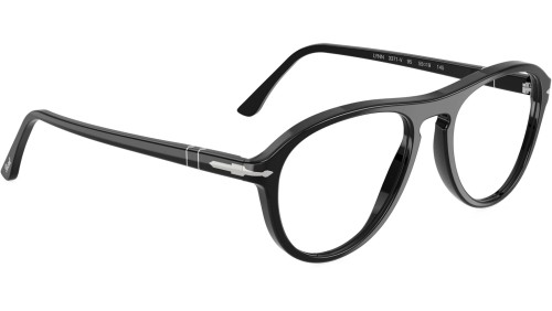 Persol 0PO3371V - 95 - 55 Brillenfassungen Schwarz Pilot (Aviator)