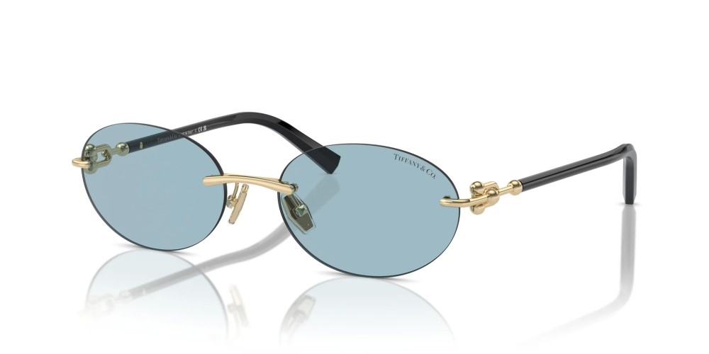 TIFFANY & CO. TF3104D - 602180 - 56 Sonnenbrillen Gold Oval