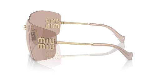 MIU MIU MU 54YS - ZVN20F - 80 Sonnenbrillen Gold Schild