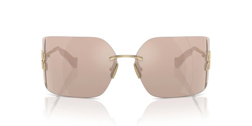 MIU MIU MU 54YS - ZVN20F - 80 Sonnenbrillen Gold Schild