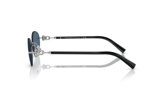 TIFFANY & CO. TF3104D - 600180 - 56 Sonnenbrillen Silber Oval