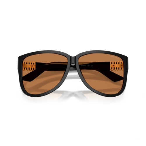 MIU MIU MU A08S - 16K90Q - 61 Sonnenbrillen Schwarz Pilot (Aviator)