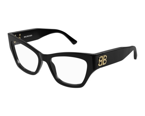 Balenciaga BB0362O - 001 - 54 Brillenfassungen Schwarz Cat Eye