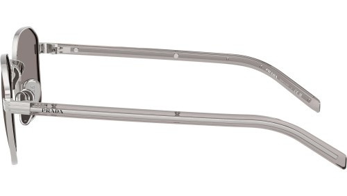 PRADA PR C50S - 1BC80Q - 53 Sonnenbrillen Silber Eckig