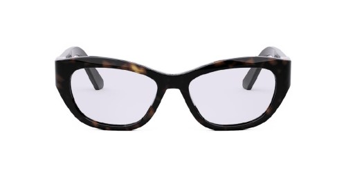 Dior 30 MONTAIGNEO B1I - 2000 - 54 Brillenfassungen Dunkle Havanna Winkel/Abgerundet