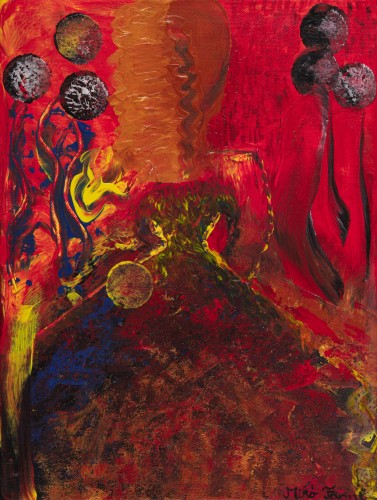 Fanni Mikó - Gemälde - ILLUSION - 2023, ACRYLIC, CANVAS - 40 X 30