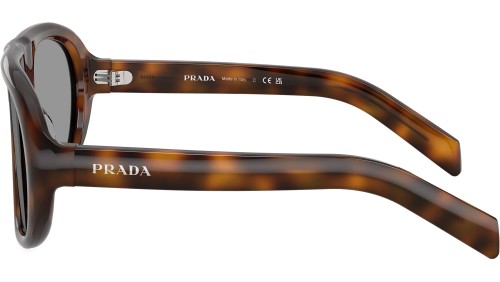 PRADA PR C05S - 20D50Q - 57 Sonnenbrillen Wacholder Schildkröte Pilot (Aviator)