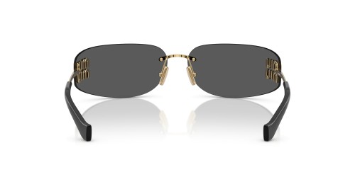 MIU MIU MU A51S - 5AK5S0 - 75 Sonnenbrillen Gold Schild