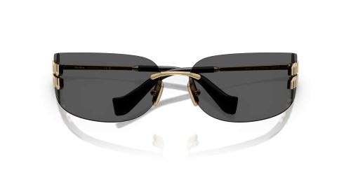 MIU MIU MU A51S - 5AK5S0 - 75 Sonnenbrillen Gold Schild