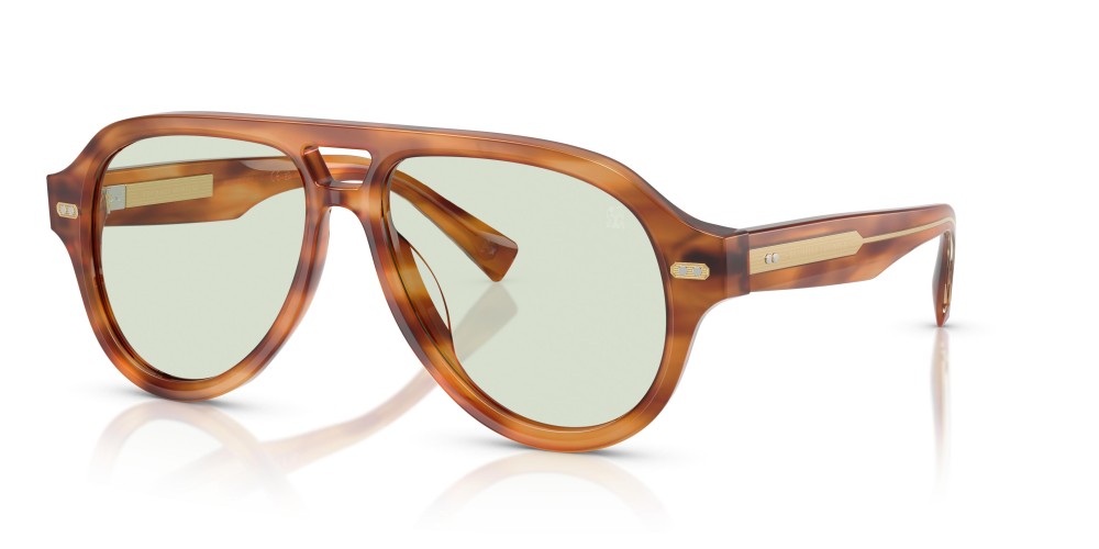 BRUNELLO CUCINELLI BC4017S - 102221 - 57 - MIT TRANSITIONS-GLÄSERN Sonnenbrillen Havanna Pilot (Aviator)
