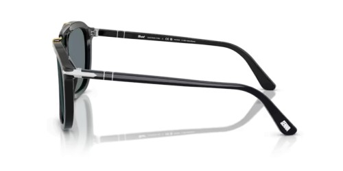 Persol PO0203S - 95/3R - 57 - MIT POLARISIERTEN GLÄSERN Sonnenbrillen Schwarz Eckig