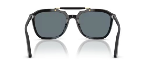 Persol PO0203S - 95/3R - 57 - MIT POLARISIERTEN GLÄSERN Sonnenbrillen Schwarz Eckig