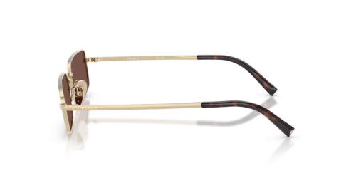 PRADA PR A60S - ZVN80T - 59 Sonnenbrillen Hellgold Rechteck