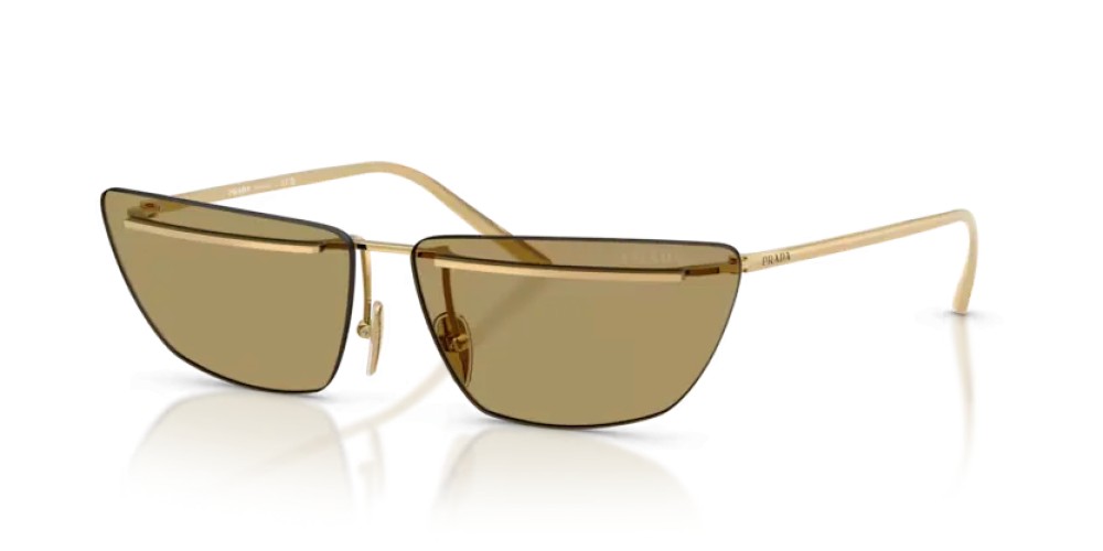 PRADA PR C52S - 5AK70G - 64 Sonnenbrillen Gold Schmetterling