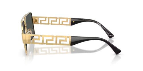 VERSACE VE2290 - 100287 - 61 Sonnenbrillen Gold Rechteck