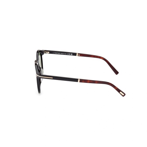 Tom Ford FT1021 ELTON - 01N - 51 Sonnenbrillen Rund