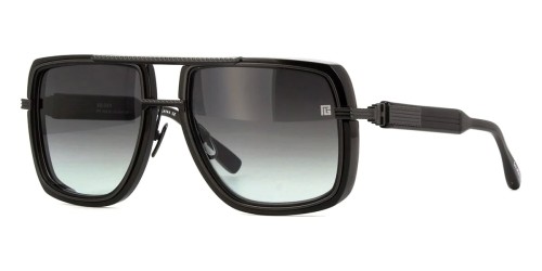 Balmain BPS-160 SOLDIER - B - 59 Sonnenbrillen Schwarz Pilot (Aviator)