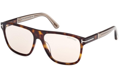 Tom Ford FT1081 FRANCES - 52E - 58 - MIT PHOTOCHROMEN GLÄSERN Sonnenbrillen Eckig
