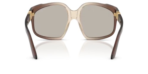 MIU MIU MU A07S - 25G40U - 59 Sonnenbrillen Braun Verlauf Unregelmäßig