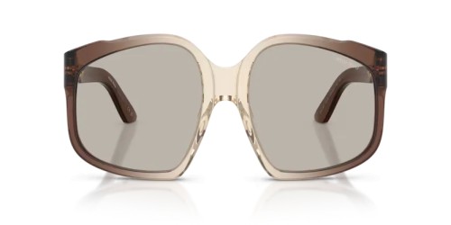 MIU MIU MU A07S - 25G40U - 59 Sonnenbrillen Braun Verlauf Unregelmäßig
