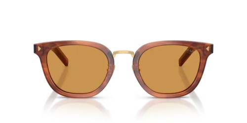 PRADA PR C01SD - 27F60F - 52 - MIT PHOTOCHROMEN GLÄSERN Sonnenbrillen Havanna,Kognak Cat Eye