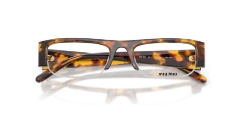 MIU MIU MU B07S - 14L08N - 51 - MIT BLAU-VIOLETTEM LICHTFILTER-GLÄSERN Sonnenbrillen Rechteck
