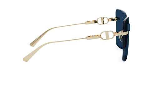 Dior CD CHAIN M1U - B0B0 D - 140 Sonnenbrillen Gold Eckig