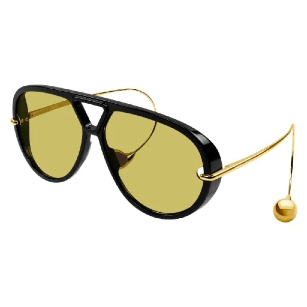 Bottega Veneta BV1273S - 003 - 63 Sonnenbrillen Schwarz Pilot (Aviator)