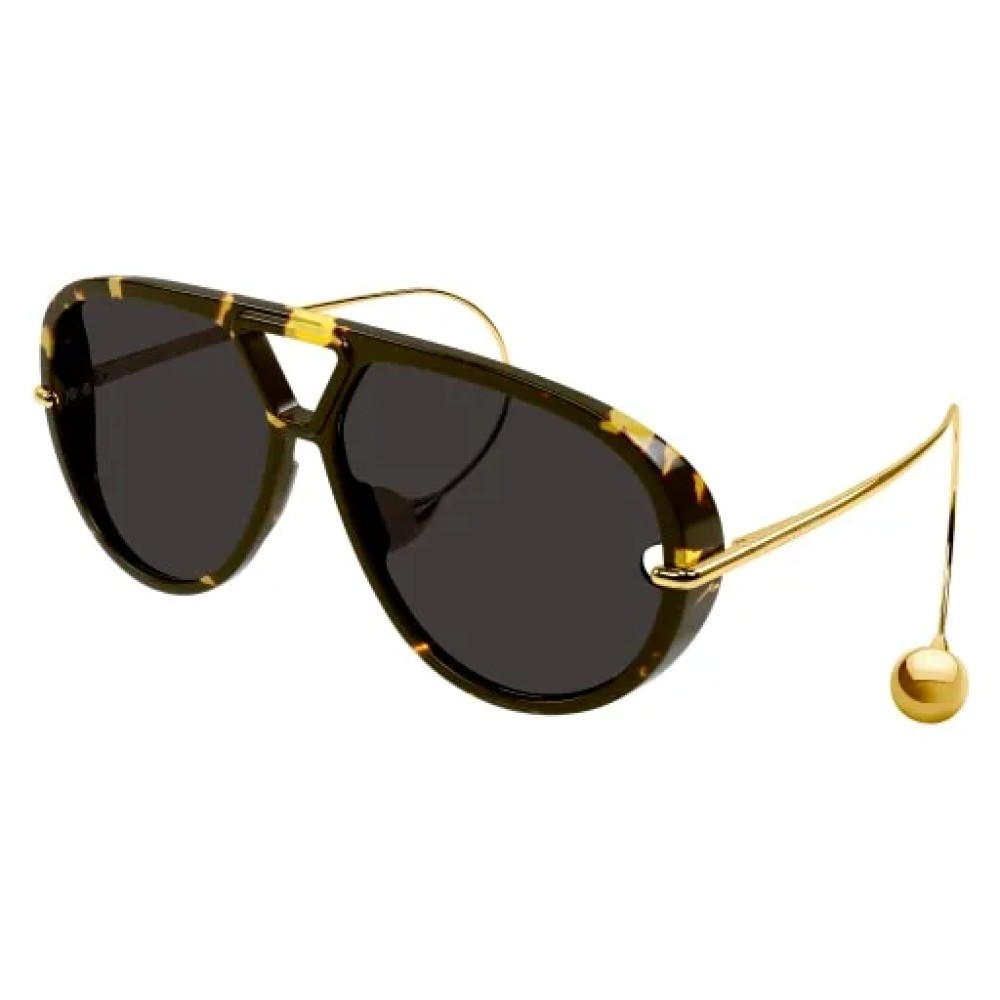 Bottega Veneta BV1273S - 005 - 63 Sonnenbrillen Havanna Pilot (Aviator)
