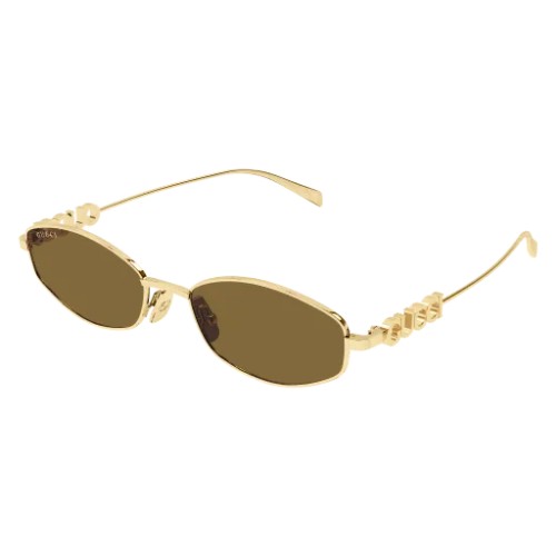 Gucci GG1802S - 005 - 55 Sonnenbrillen Gold Oval