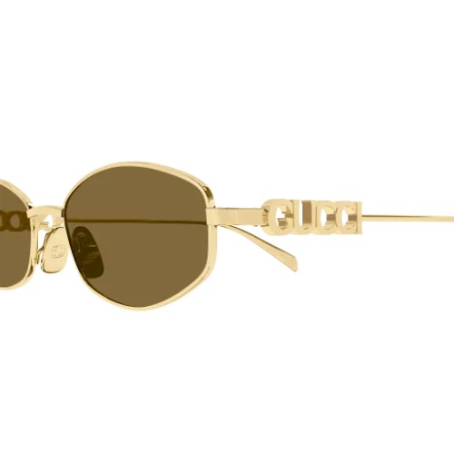 Gucci GG1802S - 005 - 55 Sonnenbrillen Gold Oval