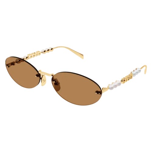 Gucci GG1922S - 003 - 62 Sonnenbrillen Gold Oval