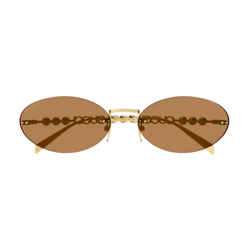 Gucci GG1922S - 003 - 62 Sonnenbrillen Gold Oval