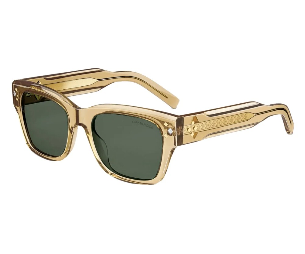Dior CD DIAMOND S2I - 78C0 Z - 54 Sonnenbrillen Gold Eckig