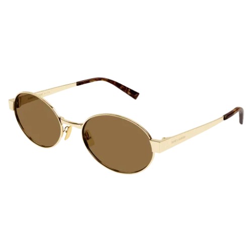Saint Laurent SL 692 - 004 - 55 Sonnenbrillen Gold Oval