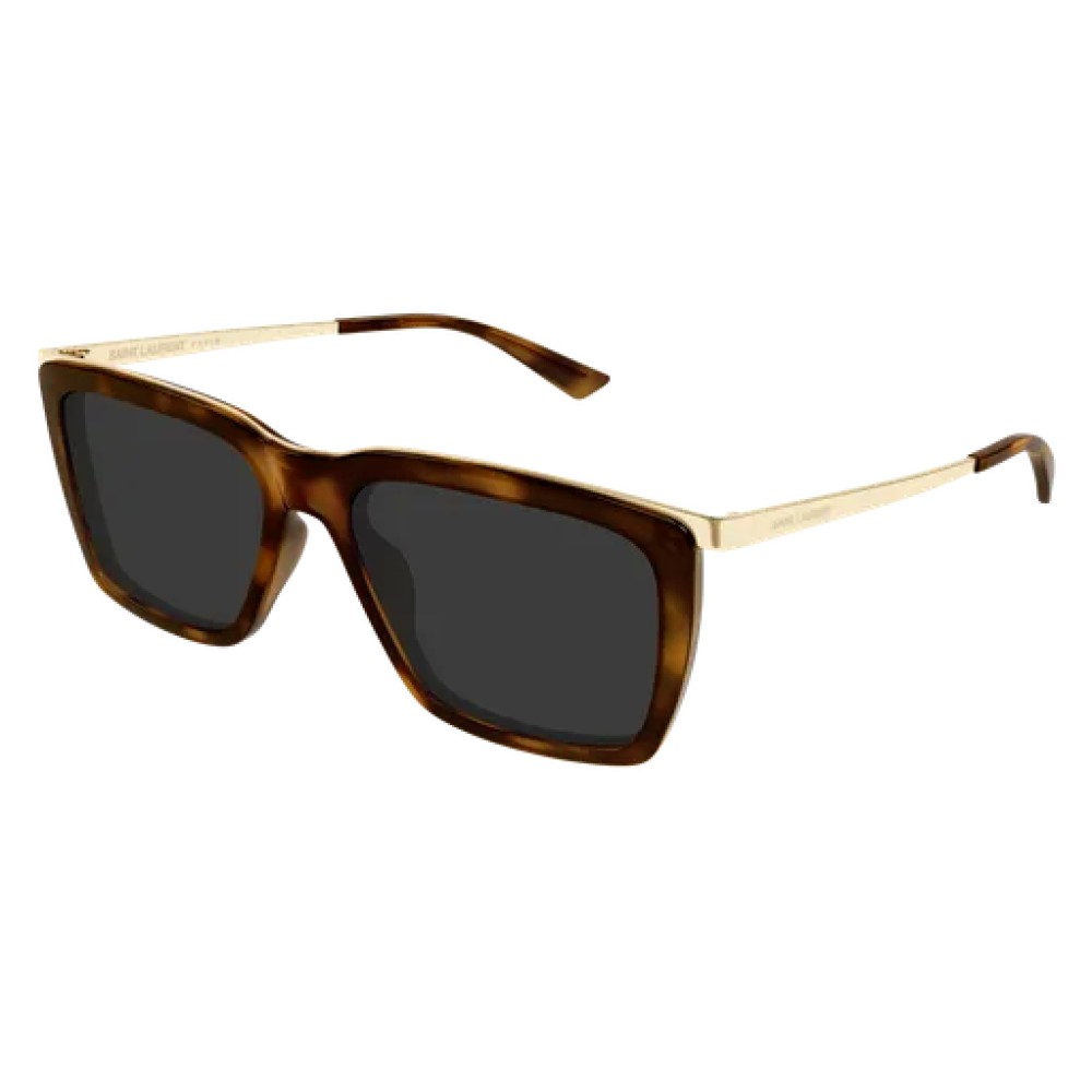 Saint Laurent SL 765 - 004 - 56 Sonnenbrillen Havanna Eckig