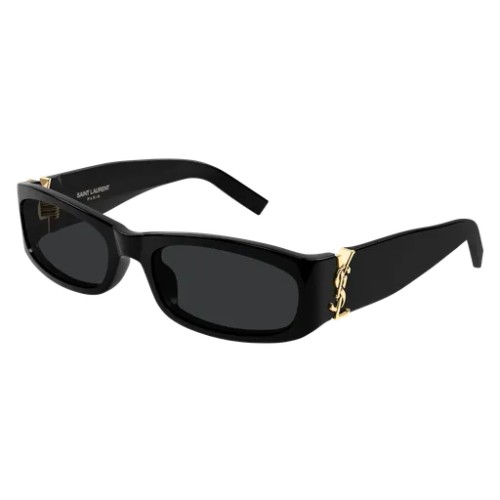 Saint Laurent SL M152 - 001 - 55 Sonnenbrillen Schwarz Eckig