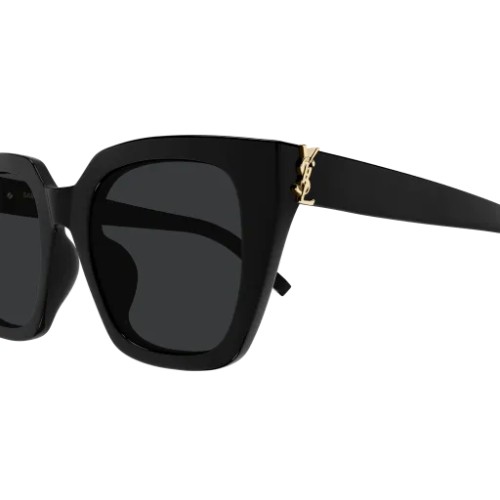 Saint Laurent SL M143 - 001 - 51 Sonnenbrillen Schwarz Eckig