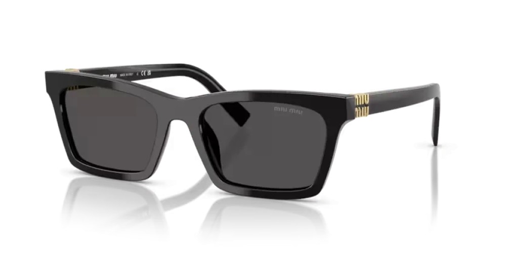 MIU MIU MU A05S - 16K08Z - 55 Sonnenbrillen Schwarz Rechteck