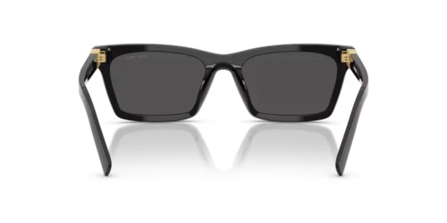 MIU MIU MU A05S - 16K08Z - 55 Sonnenbrillen Schwarz Rechteck