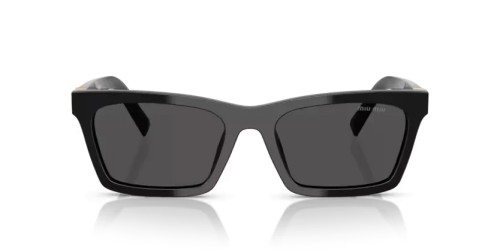 MIU MIU MU A05S - 16K08Z - 55 Sonnenbrillen Schwarz Rechteck