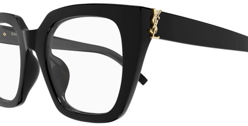 Saint Laurent SL M143 OPT - 001 - 51 Brillenfassungen Schwarz Cat Eye
