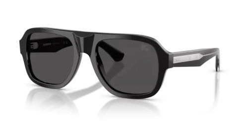 BURBERRY BE4478 - 420687 - 55 Sonnenbrillen Schwarz Pilot (Aviator)